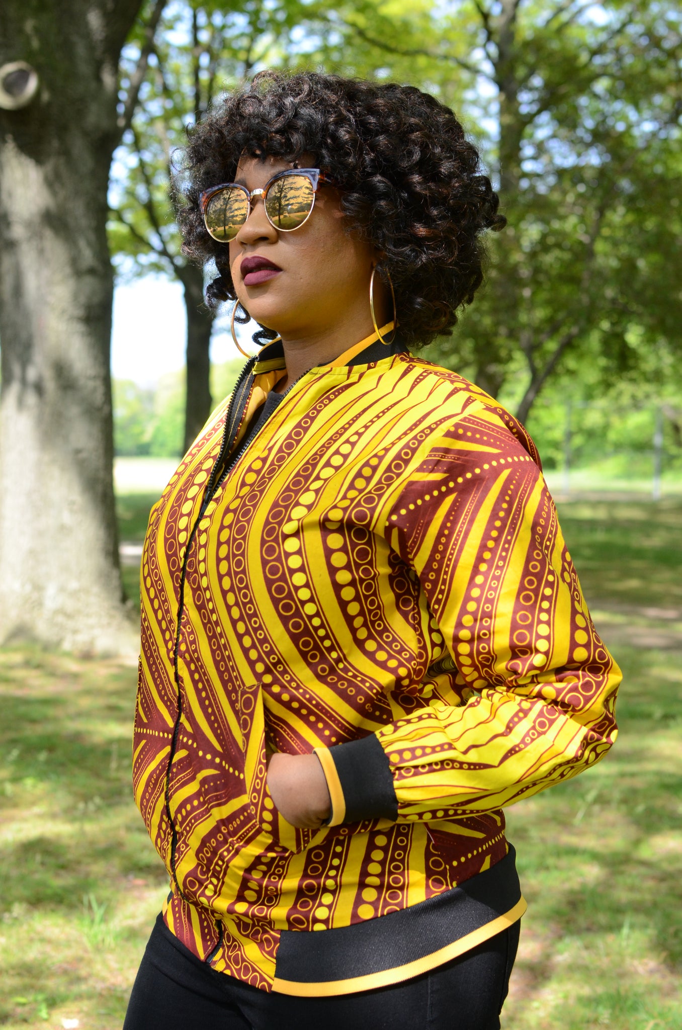 African Print Long Kimono Jacket Ankara Kimono Banded 
