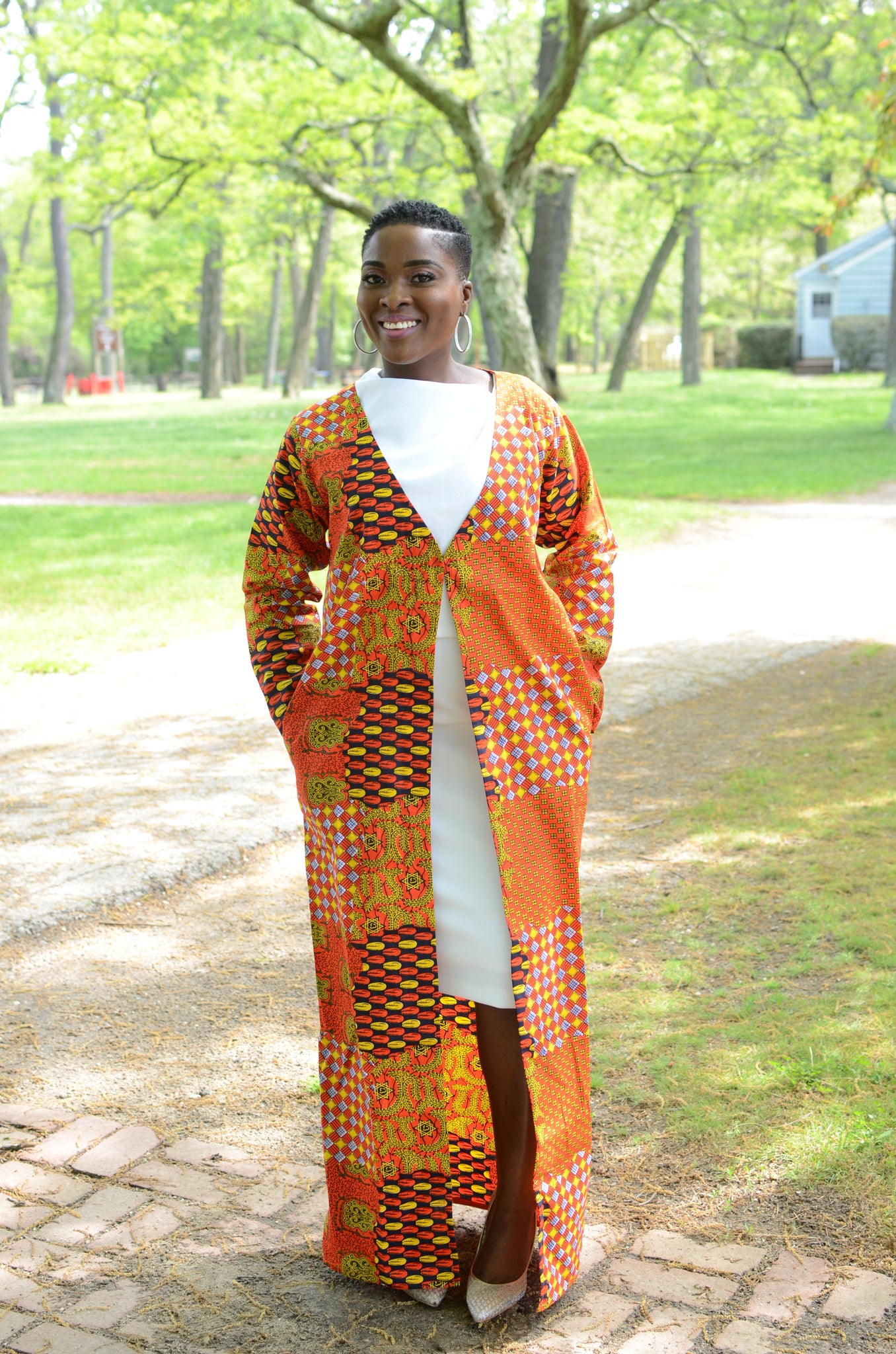 Ankara Kimono